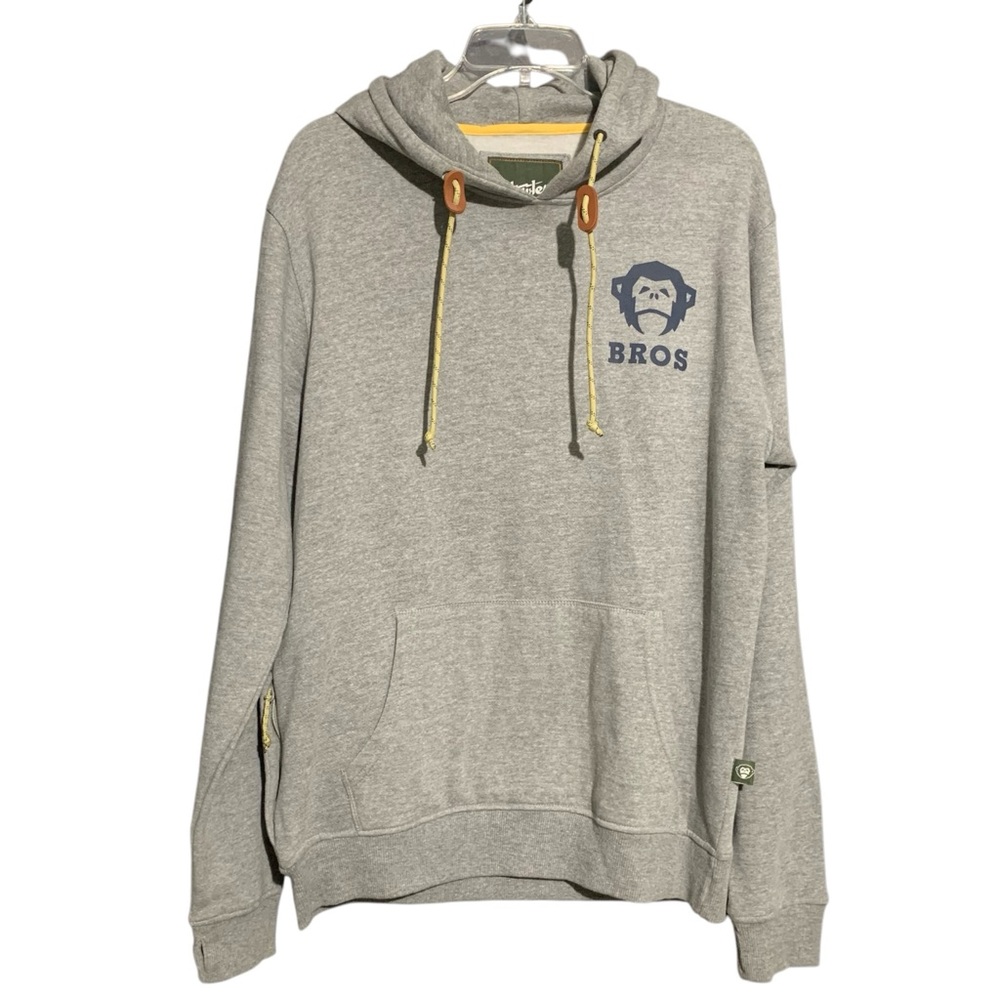 Howler Brothers Gray Hoodie Classic Pullover Style